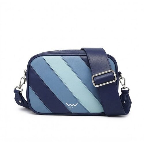 Vuch Crossbody torba Massimo Striped Dark Blue, 16 x 23 cm Cene