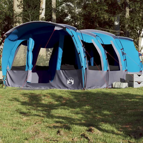  Obiteljski šator u obliku tunela za 8 osoba plavi vodootporni