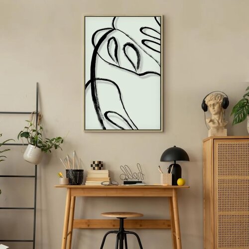  Slika - White Monstera (1 Part) Vertical 40x60 Cene