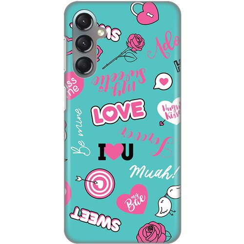 Torbica silikonska print za samsung A245F galaxy A24 4G love Slike