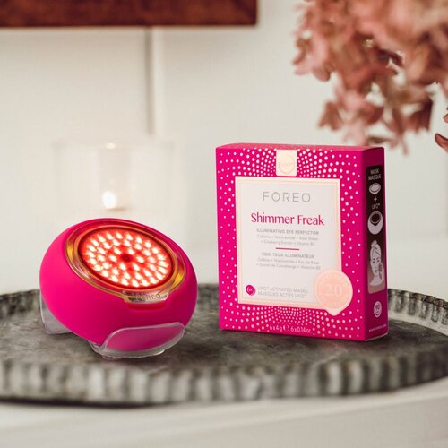 Foreo UFO&amp;trade; 3 LED sonični uređaj za ubrzano djelovanje maske za lice s LED i NIR svjetlom 1 kom Slike