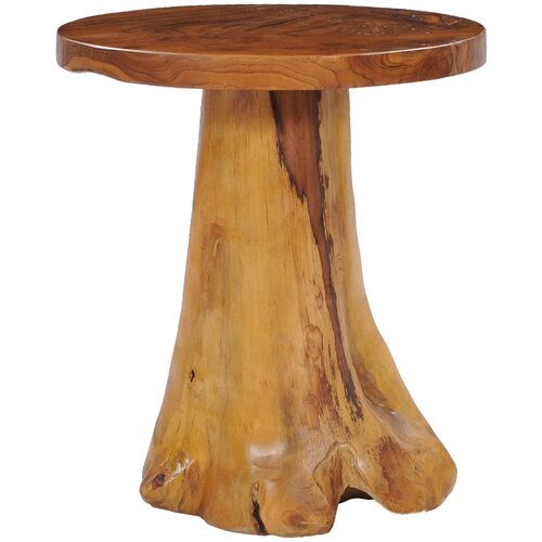 VidaXL Klubska mizica 40x40 cm trdna tikovina, (20711261) Slike