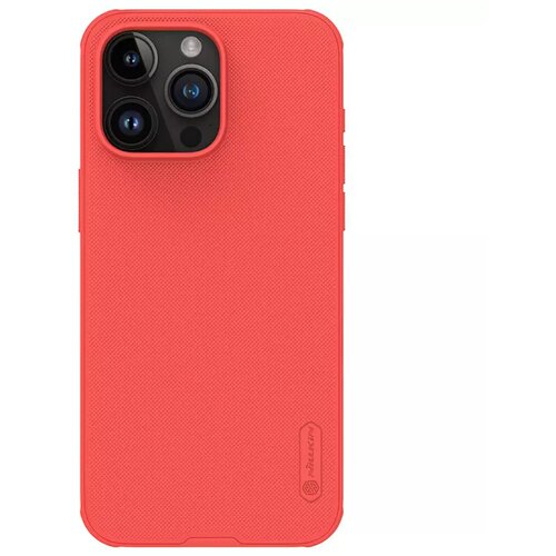 Nillkin Maska za telefon Super Frost Pro za iPhone 15 Pro (6.1) crvena Slike
