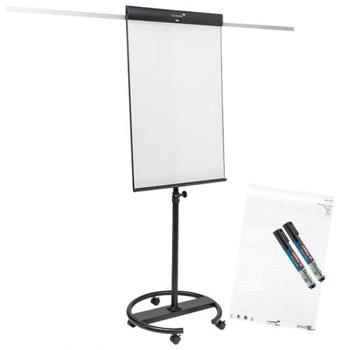  STALAK FLIPCHART PLUS BIJELA PLOČA MOBILNI 68X107CM SKETCH PRO LEGAMASTER 7-153610 CRNI Slike
