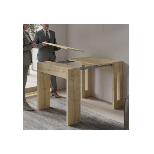 Hanah home Konzolni sto Nivo Sapphire Oak Cene