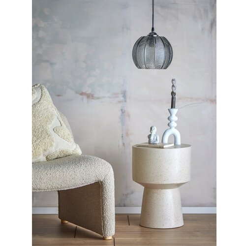 Bloomingville Siva viseča svetilka s steklenim senčilom &amp;oslash; 22 cm Adar &amp;ndash; Slike