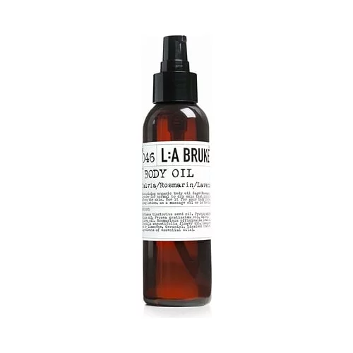 L:A BRUKET no. 46 body oil sage/rosemary/lavender, olje za telo žajbelj/rožmarin/sivka