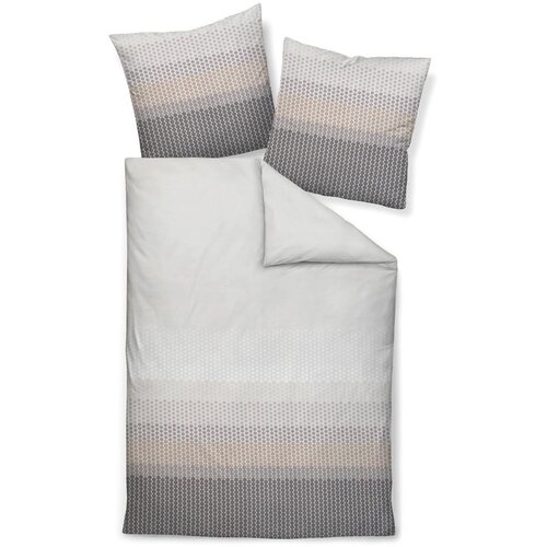 Janine POSTELJNINA 135/200 cm mako saten siva Slike