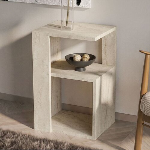 Hanah home pomoćni sto silent, 36 cm, travertin Cene