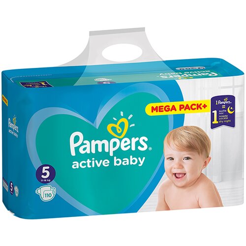 Pampers pelene za bebe active baby mb 5 junior 4380 Slike