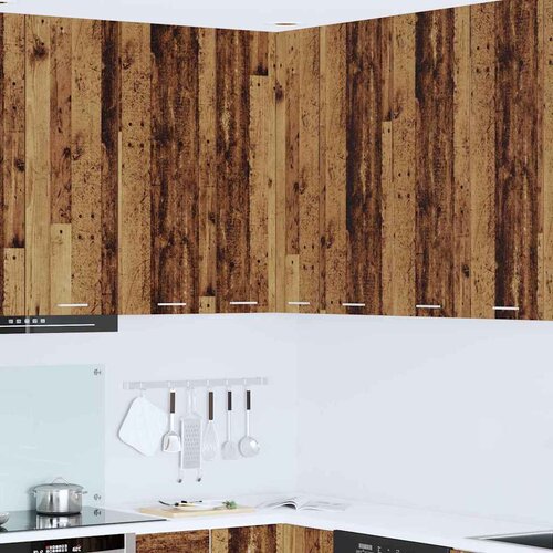 vidaXL Viseći ormarić Riga Sonoma hrast i bijela 57 x 57 x 100 cm Cijene