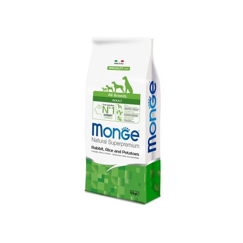 Monge Hrana za odrasle pse, Zečetina, pirinač i krompir, 12kg Cene