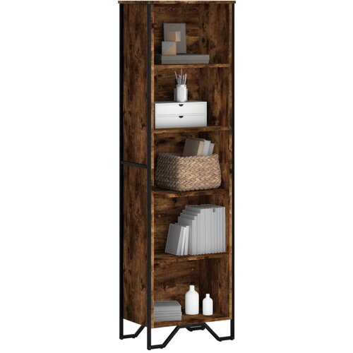 VidaXL Regal za knjige boja hrasta 50x31x169 cm konstruirano drvo Slike