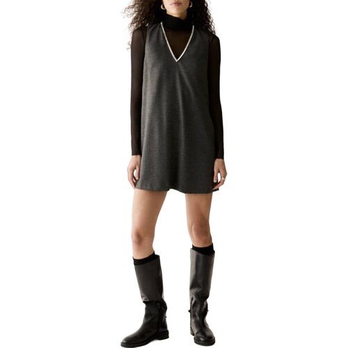 Pennyblack Kratke obleke pbpstrillo-001 Siva Cene