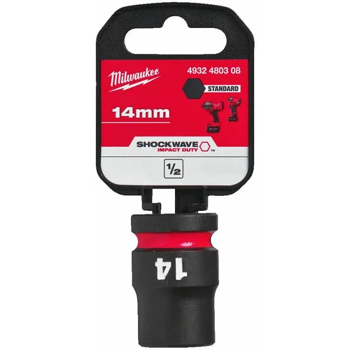 Milwaukee 1/2 "kapa za udarce 14 mm kratka, (21262919)