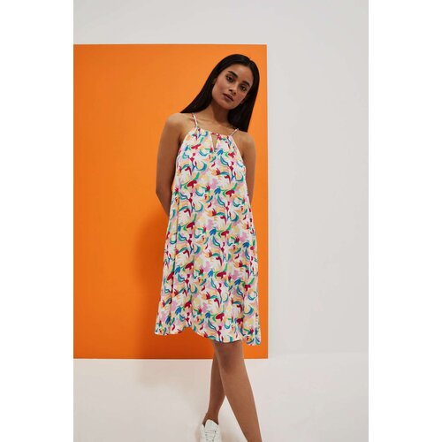 Moodo LADY'S DRESS L-SU-4059 LILA Cene