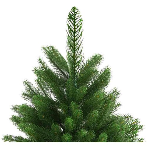 VidaXL Božićno drvce s 300 LED svjetlima s stalakom Zelena 240 cm PE Slike