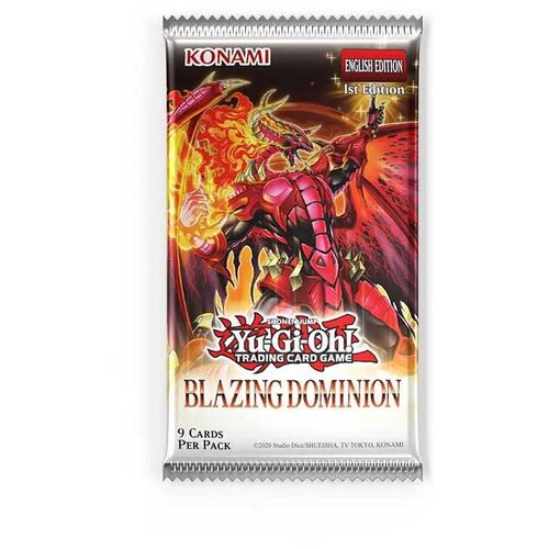 Yugioh Dru&scaron;tvena igra - Yu-Gi-Oh! - TCG Blazing Dominion Booster Pack Cene