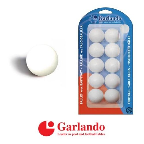 Garlando Loptice za stolni nogomet paket 10 komada Slike
