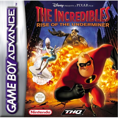 The Incredibles Rise of Underminer - igra v nem&scaron;čini brez ovitka (GBA) - rabljeno Cene