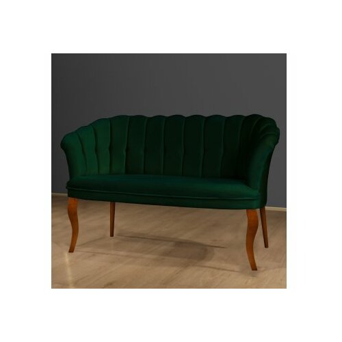 Atelier Del Sofa sofa dvosed daisy walnut wooden green Slike
