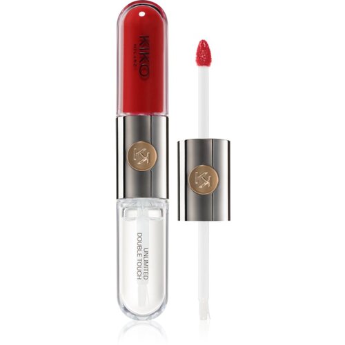 KIKO Milano Unlimited Double Touch dugotrajni tekući ruž za usne nijansa 108 Satin Currant Red 6 ml Cijene