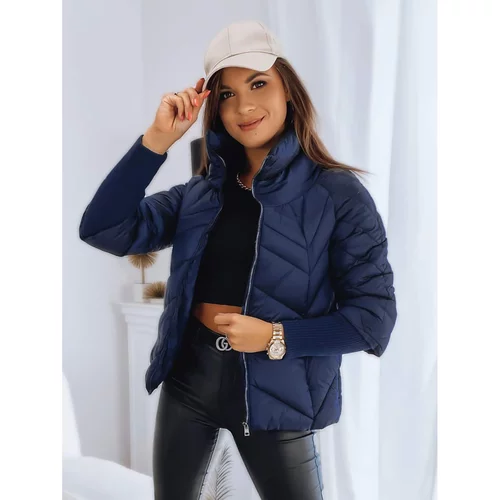 DStreet Women's jacket INESS navy blue TY3142