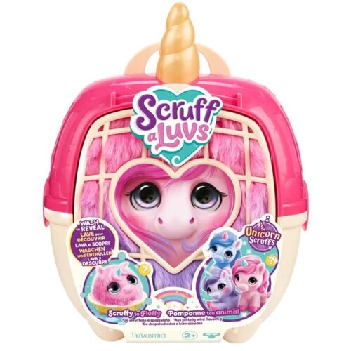 Scruff a Luvs Plu&amp;scaron;anac Jednorog ME30191, Roze-plavi Slike