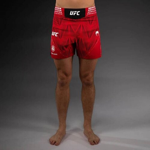 Venum ufc zenith authentic fight night borilački šorc kratki crveni m Cene