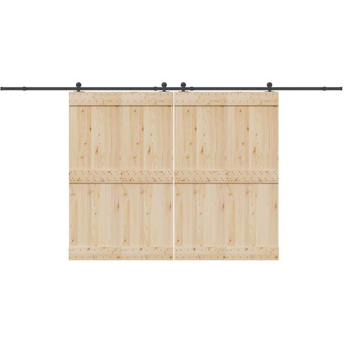  Gornja vodilica za klizna vrata 427 cm čelični crni - 213.5 cm 1 Cene