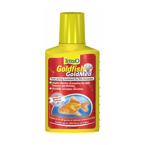 Tetra lek za zlatne ribice Goldfish GoldMed (protiv belih mrlja, 100ml) Slike