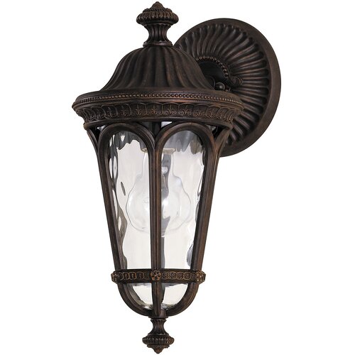 Elstead Lighting Elstead Regent Court 1 zunanja majhna stenska svetilka, oreh IP44, E27, (22099871) Cene
