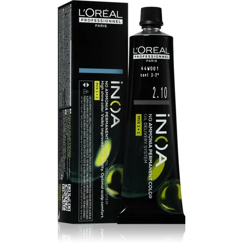 L´Oréal Paris Inoa trajna boja za kosu bez amonijaka nijansa 2.10 60 ml