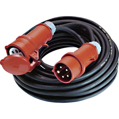 Bachmann Electric 0165793 električni podaljšek 16 A črne barve 10 m za zunanjo uporabo, (20434404) Cene