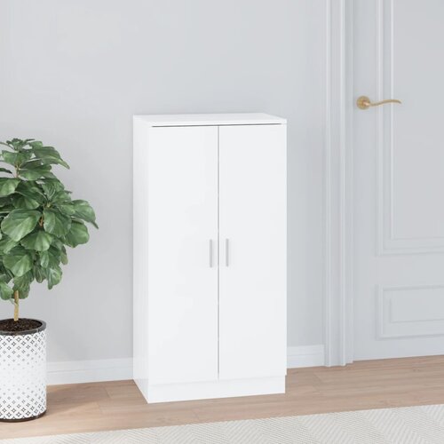 Ormarić za cipele sjajni bijeli 55x35x108 cm konstruirano drvo Cijene