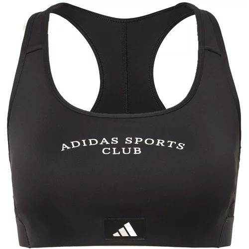 Adidas Športni nederček 'Sports Club' črna / bela