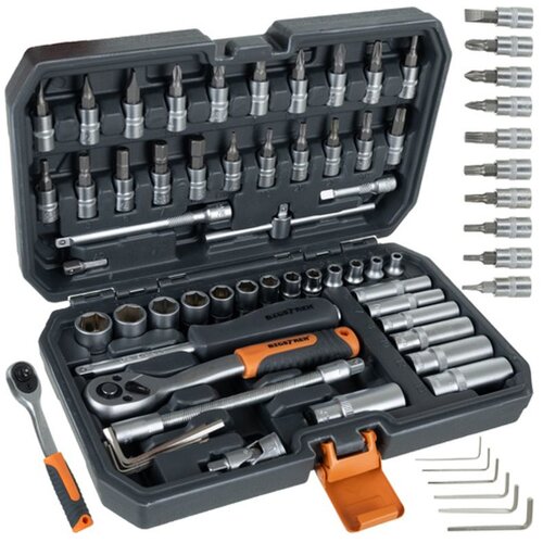 Bigstren set alata od 56 dijelova, nasadni ključevi 1/4" Cijene