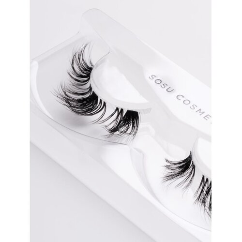 SOSU Cosmetics Hidden Agenda Fox Eye Collection umetne trepalnice odtenek Feline 1 kos Slike