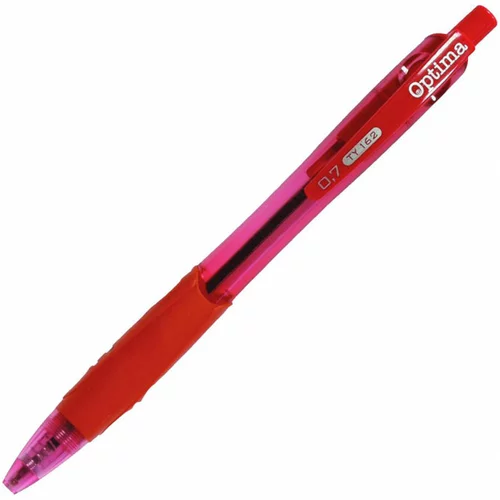 Optima Kemični svinčnik TY 162, rdeč (10912)