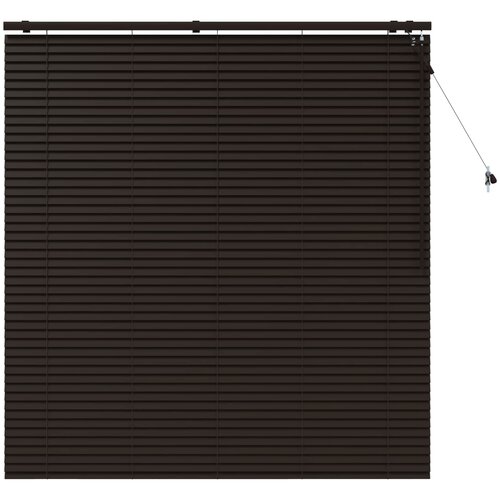 vidaXL Venecijanska žaluzija Temno rjava 160 x 160 cm 35 mm, (5000297919) Cene