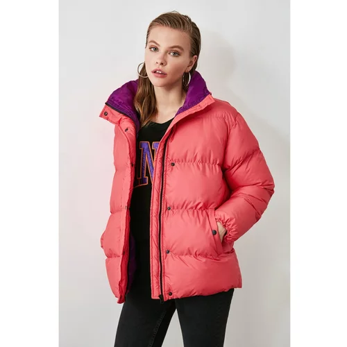 Trendyol Pink Snap Detailed Inflatable Jacket