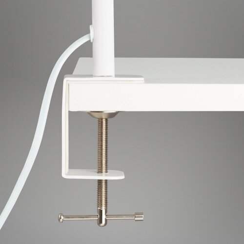 BRILO LED fleksibilna stona lampa sa klipsom TRASNA LED/7,5W/230V bela Slike