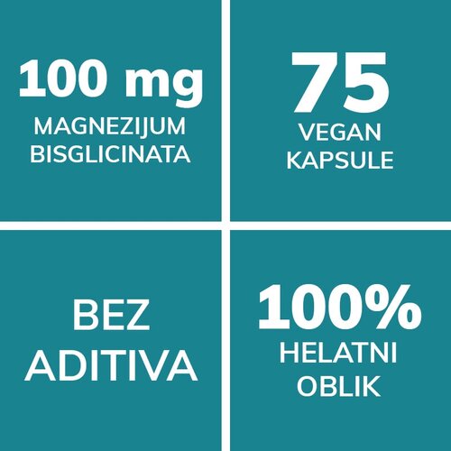 Biovital BioActive Magnezijum Bisglicinat, 75 cps, Biovital Cene