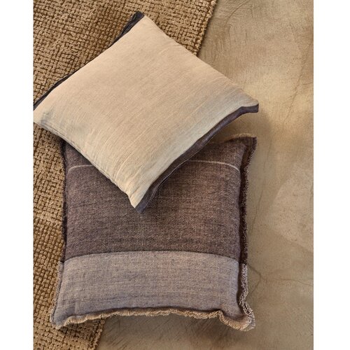 Kave Home Lanena prevleka za blazino 50x50 cm Suerta &amp;ndash; Slike