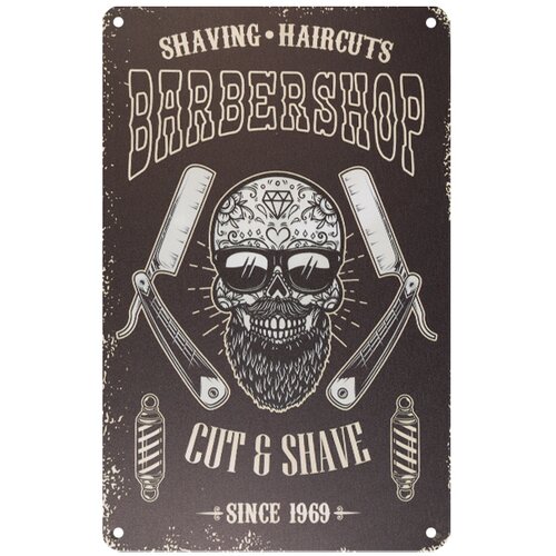 Shumee Barber okrasna tabla B071, (21399214) Cene