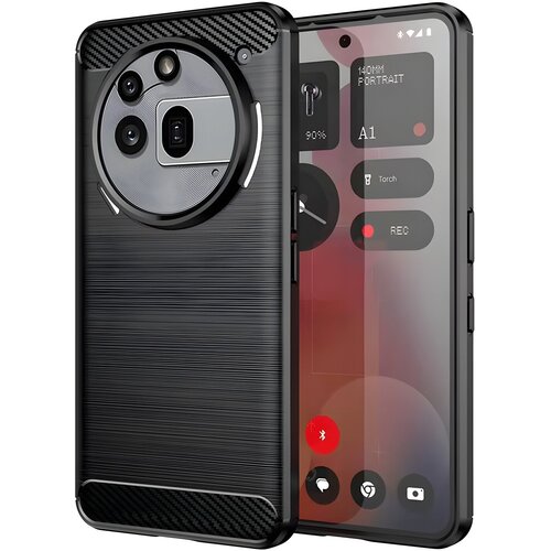 Futrola Carbon Shield TPU za Nothing Phone (3a) Pro - Crna KP36916 Cene