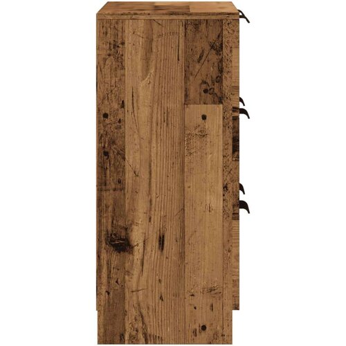 VidaXL Komoda boja starog drva 60 x 30 x 70 cm od konstruiranog drva Slike