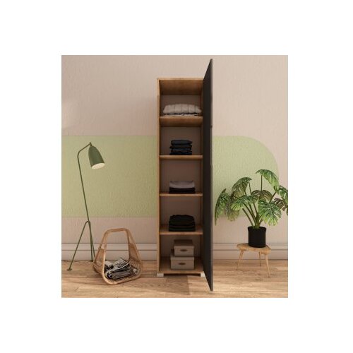 Hanah home ormar flora 47, crna Slike
