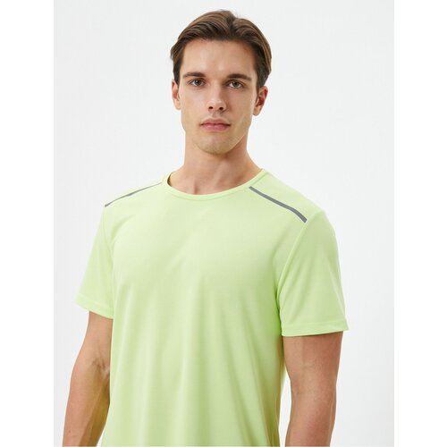 Koton Sports T-Shirt Stripe Printed Crew Neck Short Sleeve Slike
