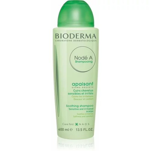 Bioderma Nodé A Soothing Shampoo šampon za občutljivo lasišče za vse vrste las 400 ml za ženske